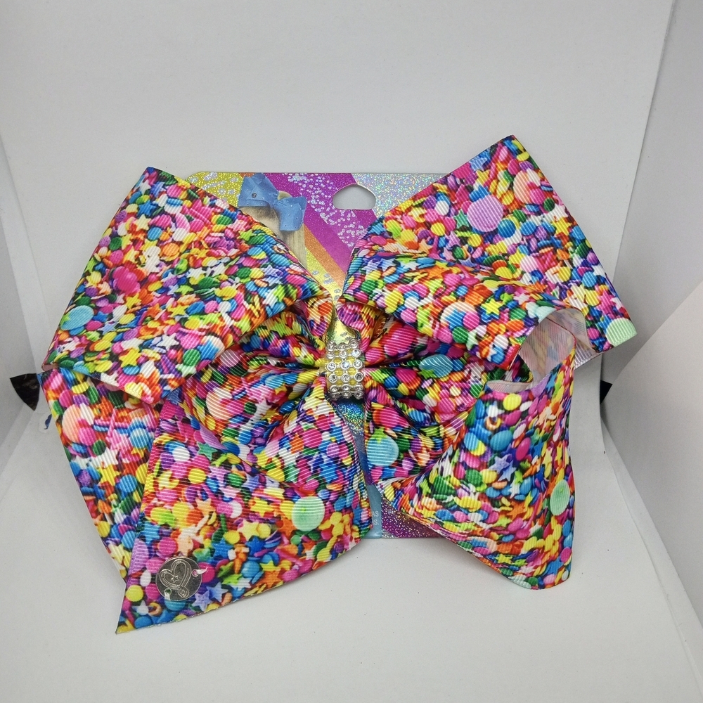 JoJo Siwa Multicolor Confetti Hair Bow